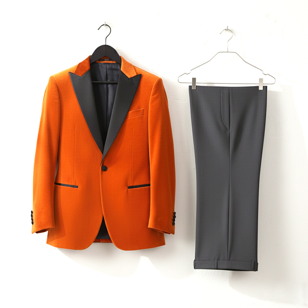 Kingsman Orange Tuxedo - Image 4