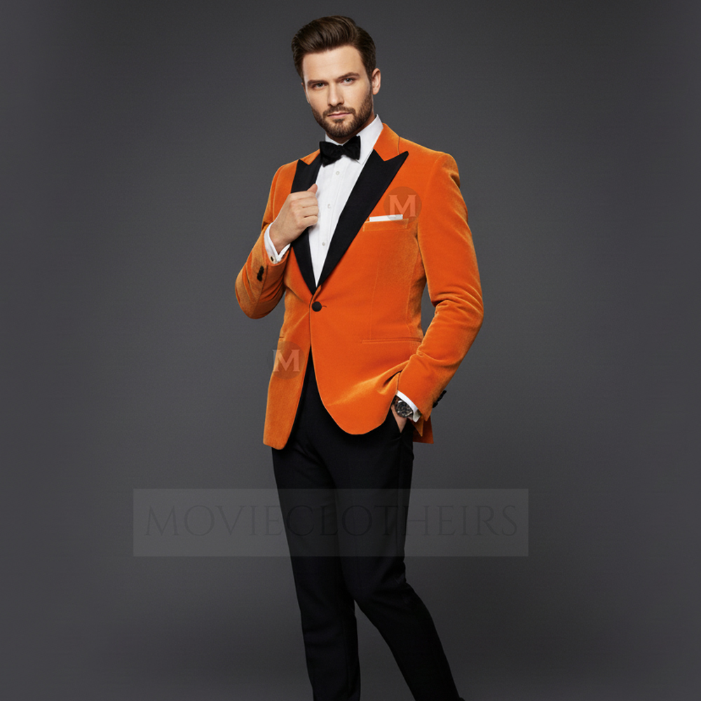 Kingsman Orange Tuxedo - Image 2